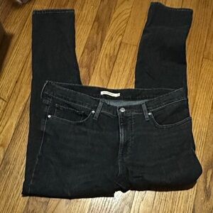 Levi's Black Skinny Jeans for Women